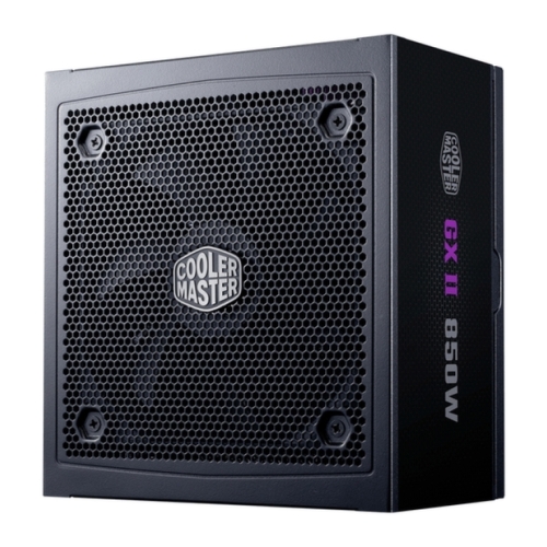 Fonte de alimentação Cooler Master 80 Plus Gold 850W ATX 3.1 - PFC ativo - Totalmente modular - Ventoinha de 120 mm - Cooler Master MPX-8503-AFAG-2EBEU