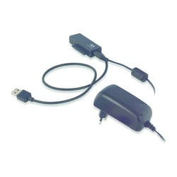 EWENT CAIXA DISCO USB 3.1 GEN 1 TO SATA 6G ADAPTER 2.5"/3.5" C/POWER ADAPTER - Ewent EW7018