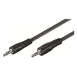 Ewent EW-220101-050-N-P cabo de áudio 5 m 3.5mm Preto - Ewent EW-220101-050-N-P