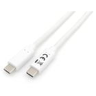 Equip Cabo USB 3.2 Gen 1 C para C, M/M, 2,0 m, M/M, transferência 5G, 3 A (60 W), branco - Equip 128362