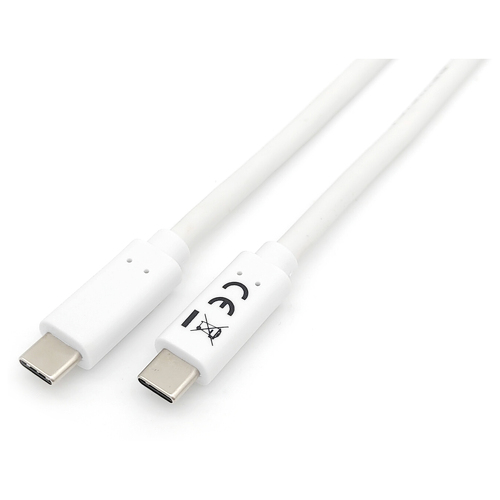 Equip Cabo USB 3.2 Gen 1 C para C, M/M, 2,0 m, M/M, transferência 5G, 3 A (60 W), branco - Equip 128362
