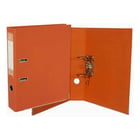 Bismark A-Z PVC A4 A4 Lombada 75mm - Resistente - Porta-cartões na lombada - Caixas de cartão metálicas na extremidade inferior - Mecanismo de alavanca - Cor de laranja - Bismark 314189
