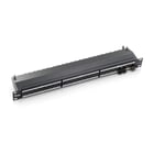EQUIP PATCH PANEL 19" CAT6A 24 PORTAS BLINDADO FTP 1U PRETO - Equip 326624