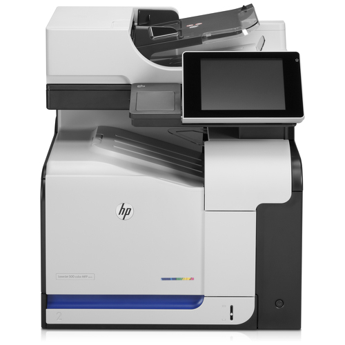 HP LaserJet Enterprise 500 color MFP M575dn, Laser, Impressão a cores, 1200 x 1200 DPI, A4, Impressão directa, Preto, Cinzento - HP CD644A