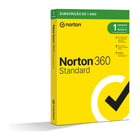 NORTON 360 STANDARD 10GB PO 1 USER 1 DEVICE 12MO GENERIC RSP MM GUM BOX - Norton 21429384