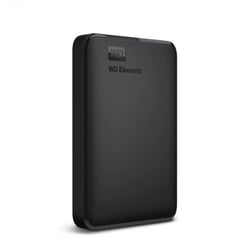 WD HDD 5TB ELEMENTS PORTATIL EXTERNO BLACK - Western Digital WDBU6Y0050BBK-WESN