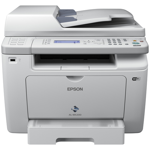 Epson WorkForce AL-MX200DWF, Laser, Impressão a preto e branco, 1200 x 1200 DPI, Fotocopiadora a preto e branco, A4, Cinzento - Epson C11CC73031
