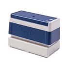 Suporte de carimbos azul. 6 carimbos de 40 x 90 mm - Brother PR4090E6P