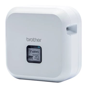 Rotuladora eletrónica portátil com conexão a PC e Bluetooth. Cor branco - Brother PT-P710BTH Cube