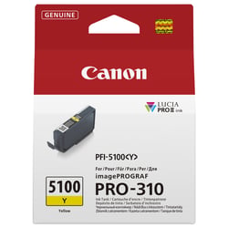 CANON PFI-5100 SERIES YELLOW INK TANK - Canon 6955C001