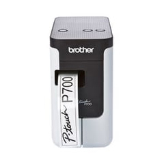 Rotuladora eletrónica de secretária com teclado e conexão a PC - Brother PT-P700