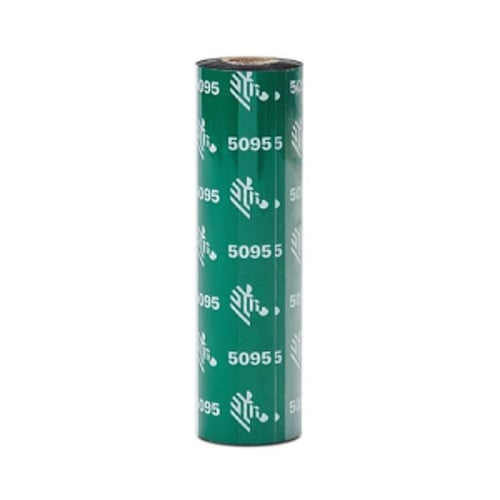 Film Resina 064mmx74mts 5095 ZEBRA 12 Rolos - Zebra ZEB5095GS06407