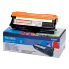 Toner Cião. Duração estimada: 6.000 Pág. segundo ISO/IEC19798 - Brother TN328C