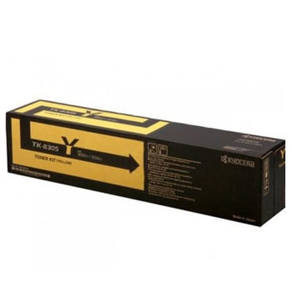 Toner TASKalfa 3051ci/3551ci TK8305Y Amarelo - Kyocera/Mita TK8305Y