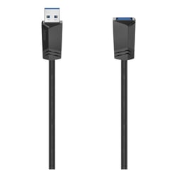 Cabo HAMA Extensão USB A 3.0 M/A F, USB 3.0, 5 Gbit/s, 1,50 m - 200628 - Hama 00200628