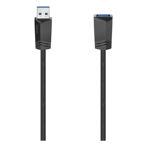 Cabo HAMA Extensão USB A 3.0 M/A F, USB 3.0, 5 Gbit/s, 1,50 m - 200628 - Hama 00200628