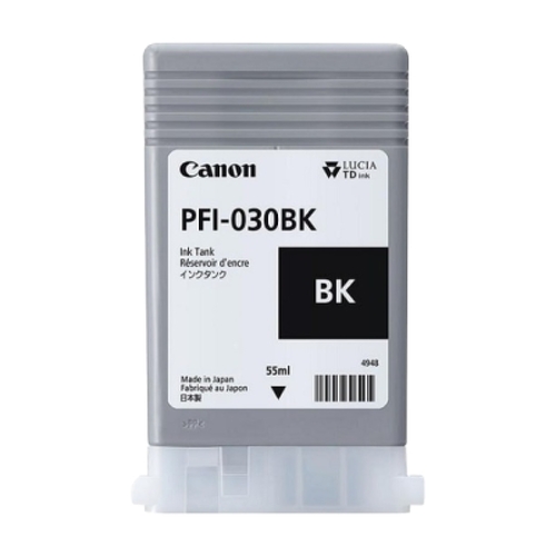 Canon PFI030 Cartucho de Tinta Original Preto - 3489C001 - Canon PFI030BK