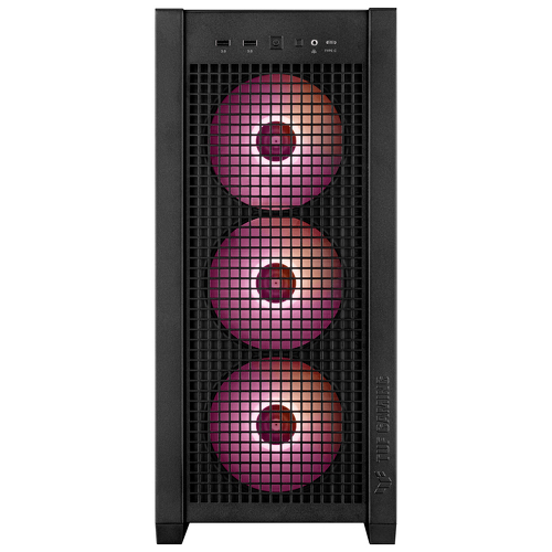 Caixa TUF Gaming GT302 TG ARGB Black EATX (12"x10.9") - Asus 90DC00I0-B19000