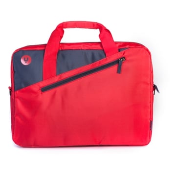 Mala para portátil NGS Ginger 15,6" - Interior almofadado - 2 compartimentos e bolso exterior - Vermelho - NGS 118262