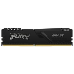 Dimm KINGSTON 8GB DDR4 3600MT/s CL17 FURY Beast Black - Kingston KF436C17BB/8