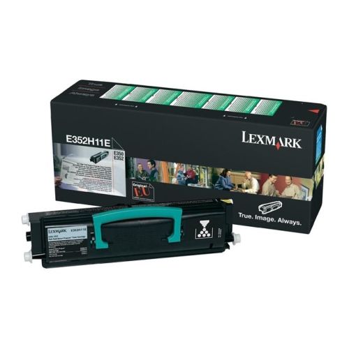 Lexmark E352H11E toner 1 unidade(s) Original Preto - Lexmark E352H11E