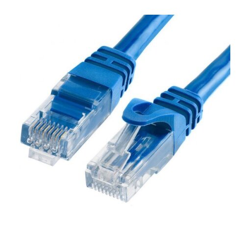 Equipar Cabo de Rede RJ45 Cat.6 Mangueira 0,5m - Cor Azul - Equip EQ625437