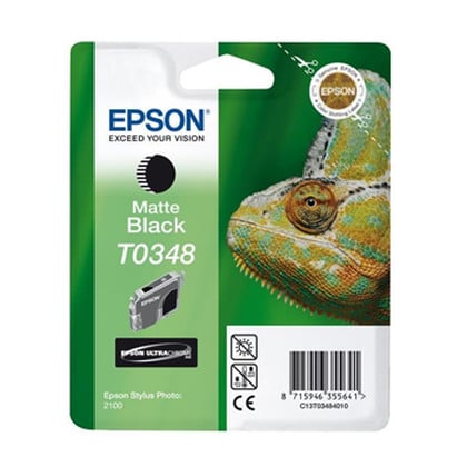 Tinteiro Epson T0348 Preto Matte C13T03484020 - Epson C13T03484020