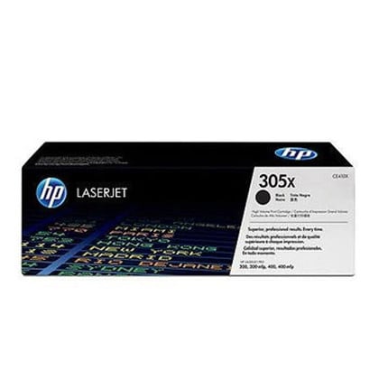 HP Conjunto Duplo de Toner LaserJet Original 305X Preto de elevado rendimento - CE410XD
