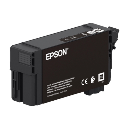 Cartucho de tinta original Epson T40C1 preto UltraChrome XD2 C13T40C140 - Epson C13T40C140