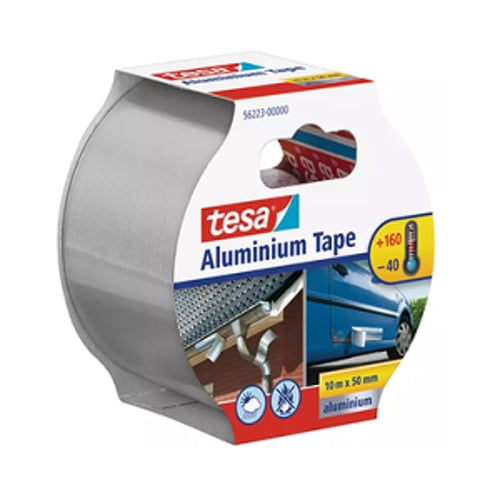 Fita Adesiva Alumínio 50mmx10m Tesa Prata - Tesa 15656223