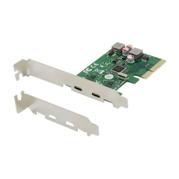 Placa PCIe de 2 portas USB 3.2 Gen 2 Tipo C Auto-alimentada - Conceptronic EMRICK08G