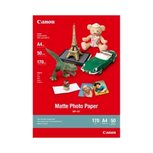 Canon MP-101 Papel Fotografico A4 Mate 170gr 50 Hojas - Canon 7981A005
