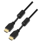 Aisens High Speed HDMI Cable / HEC com Ferrite - A Macho-A Macho - 1,8m - Full HD - Cor Preto - Aisens A119-0098