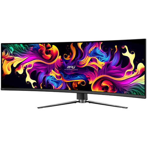 Monitor MSI MPG 491CQP QD 49\"OLED Curve 1800R 144Hz Gaming - MSI 9S6-3FA84T-011