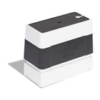 Suporte de carimbos preto. 6 carimbos de 27 x 70 mm - Brother PR2770B6P