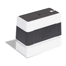 Suporte de carimbos preto. 6 carimbos de 27 x 70 mm - Brother PR2770B6P