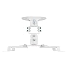 Aisens Suporte de teto universal giratório e inclinável para projectores - Até 13,5 kg - Branco - Aisens CP03TSR-129