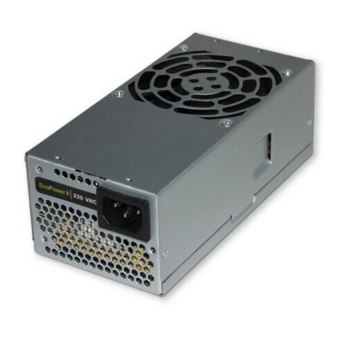 Fonte de alimentação Ecopower Tooq 500W TFX 1.3 12V - PFC ativo - Ventoinha 80mm - Tooq TQEP-TFX500S-O