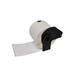 Brother DK11234 - Etiquetas de Identidade Genéricos pré-cortadas - 60x86 mm - 260 pcs - Texto preto sobre fundo branco - BR-DK11234
