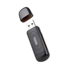 Leitor de cartões Tooq USB-A 3.0 - Compatível com SD, Micro SD e TF - Preto - Tooq TQR-3002B