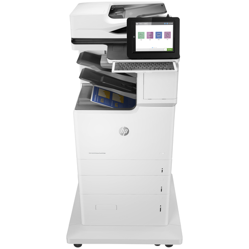 HP Color LaserJet Enterprise Flow Impressora multifunções M682z, Impressão, cópia, digit., fax, Laser, Impressão a cores, 1200 x 1200 DPI, A4, Impressão directa, Branco - HP J8A17AB13