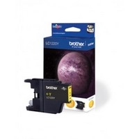 Tinteiro de tinta amarelo - Brother LC1220YBP