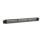 EQUIP PATCH PANEL 19" CAT6A 24-PORT FTP 1U PRETO - Equip 326625