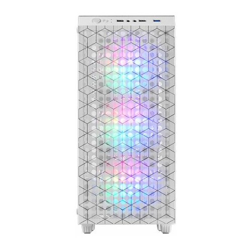 Caixa MARS GAMING MC-MAG, ATX PC , DOUBLE MAGNETIC ANTI-DUST TOP + FRONT MESH, WHITE - Mars Gaming MCMAGW