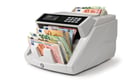 Contador de notas Safescan 2465-S - Pode contar notas de euro - Capacidade até 300 notas - 1000 notas por minuto - Deteção de dinheiro falso - Safescan 112-0540