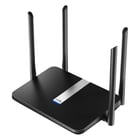 Router WiFi inteligente de banda dupla Cudy X6 6 AX1800 - 1x porta Wan 1000/100/10 Mbps e 4x portas Lan 1000/100/10 Mbps - 4 antenas externas - Cudy X6-AX1800