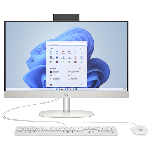 PC HP AIO 24-cr0018np 23.8" FHD Ryzen 5 7520U 8GB DDR4 512GB PCIe UMA Win 11 Home - HP 9R8D1EA
