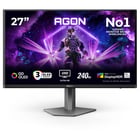 AOC Monitor OLED de 27 polegadas, 16:9, 4K UHD, 0,03 ms, 240 Hz, HDMI, USB, altifalantes incluídos, AG276UZD - AOC AG276UZD