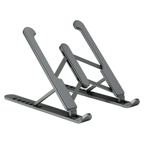 Aisens Suporte de secretária ajustável para computador portátil / tablet Escuro - Cinzento - Aisens 173706