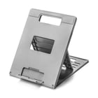 Suporte para laptop e tablet Kensington Smartfit Easy Riser - Estrutura que facilita a ventilação - 4 ajustes de altura - Base antiderrapante - Cinza - Kensington K50421EU